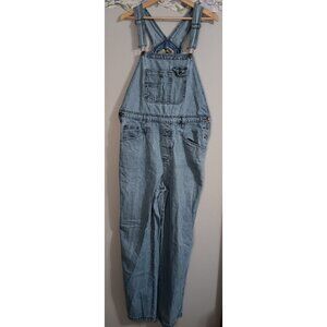 St. John's Bay XL Blue Denim Retro Vintage Y2K 90s Outdoor Cottage Overalls